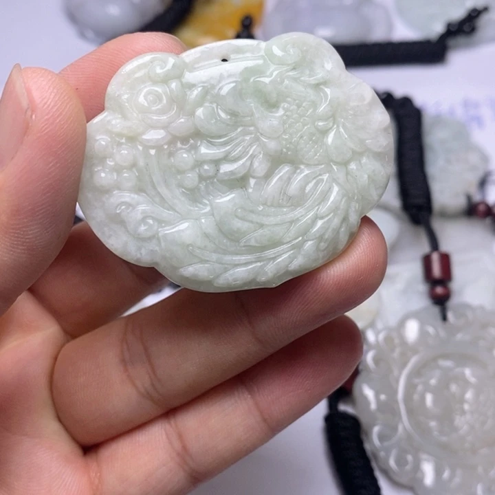 颈饰未镶嵌翡翠翡翠