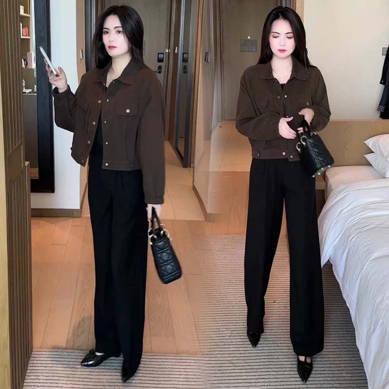 时尚外套2025秋季新款气质洋气休闲小个子高腰减龄休闲长袖外套