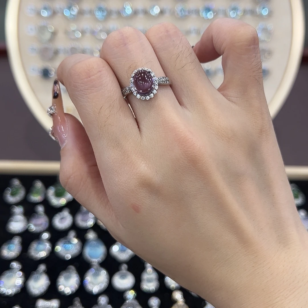 蛇纹石玉银S925镶嵌项链