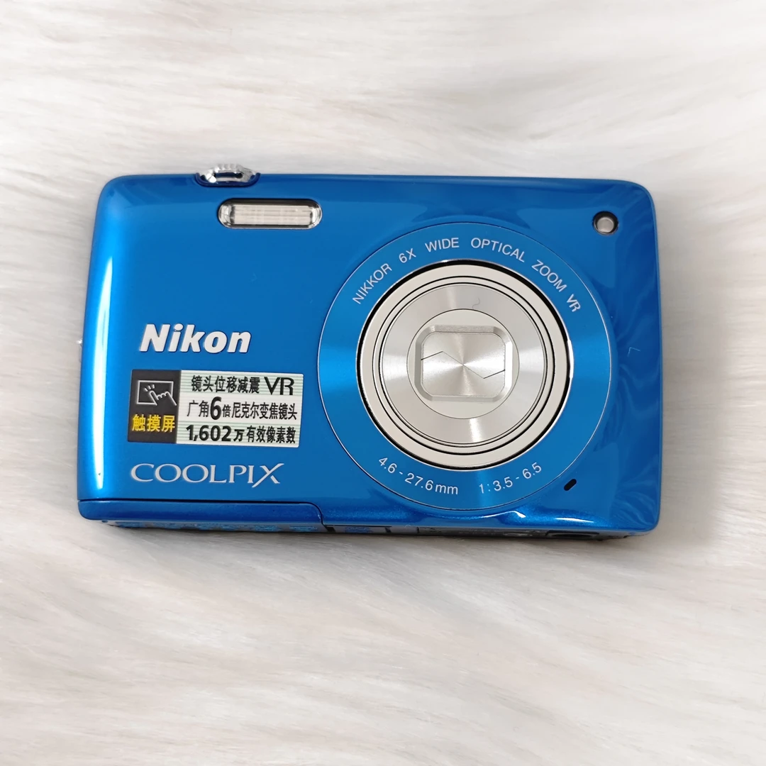 95新 Nikon/尼康 s4300 蓝色 出片清晰冷白皮 1600w像素