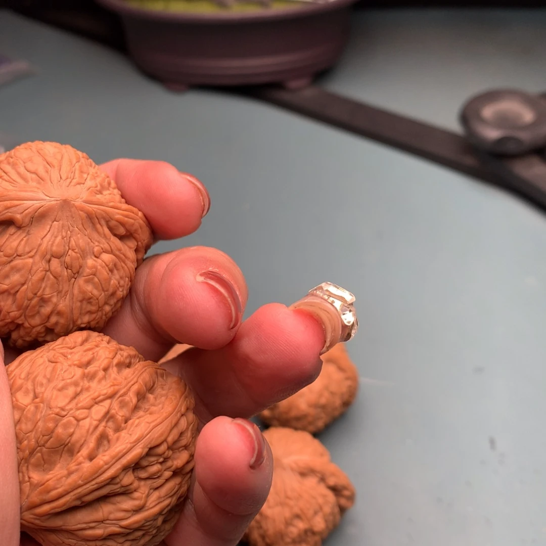 文玩核桃把件全品绣球4041