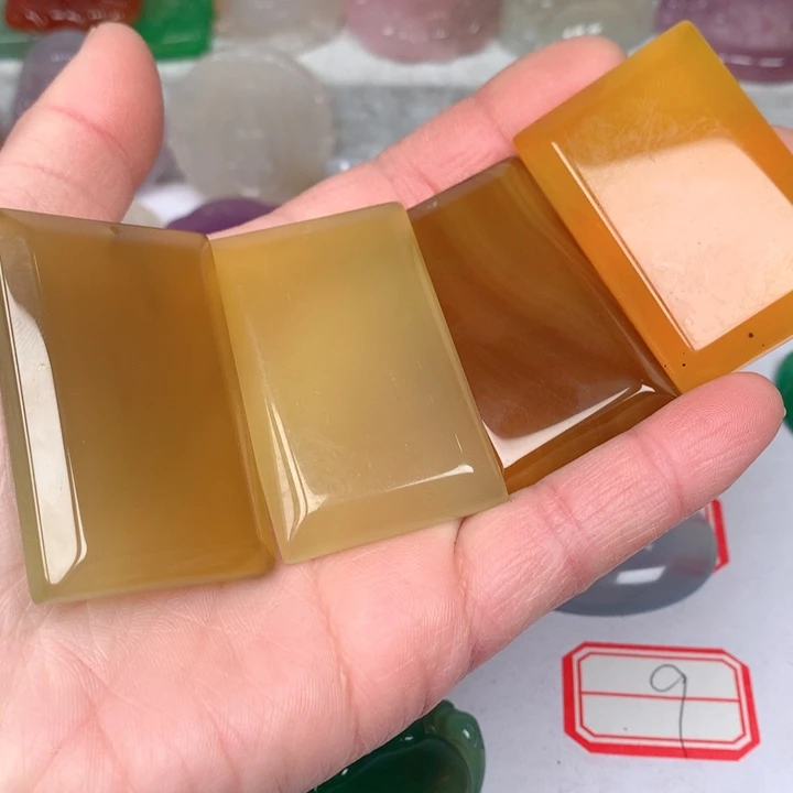 玛瑙/玉髓颈饰未镶嵌红***家