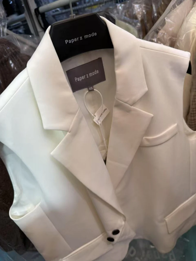 气质休闲时尚西装马甲外套