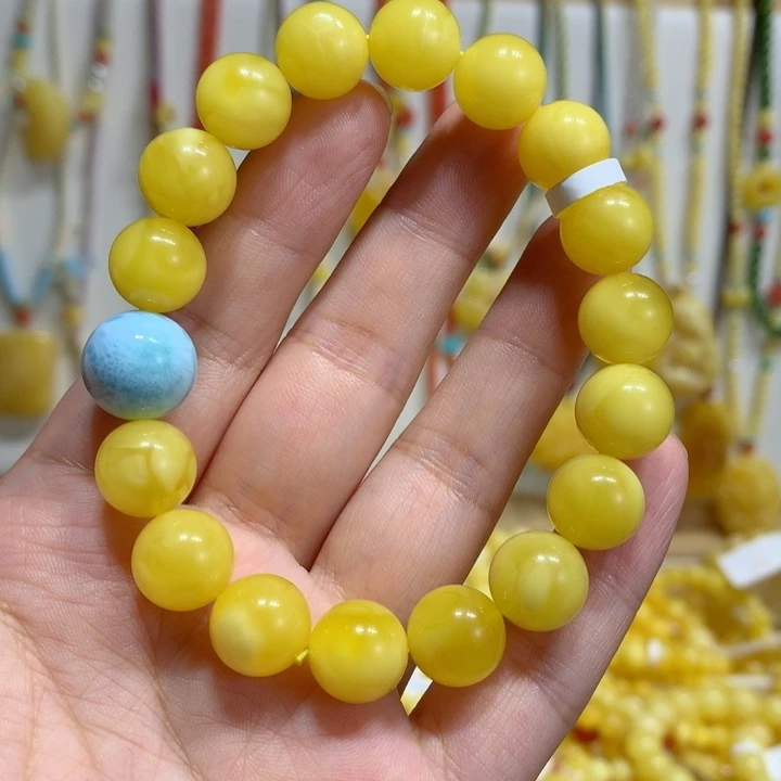 裸石蜜蜡未镶嵌11.3mm