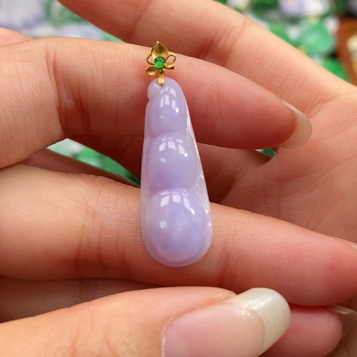 颈饰未镶嵌翡翠吊坠