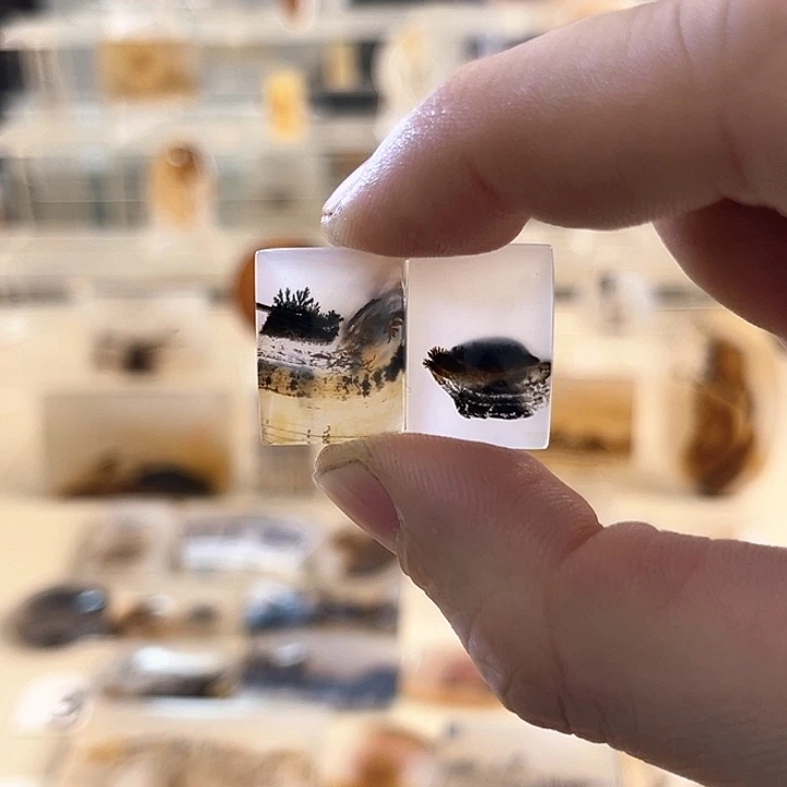 木***子玛瑙/玉髓未镶嵌吊坠(不含链)