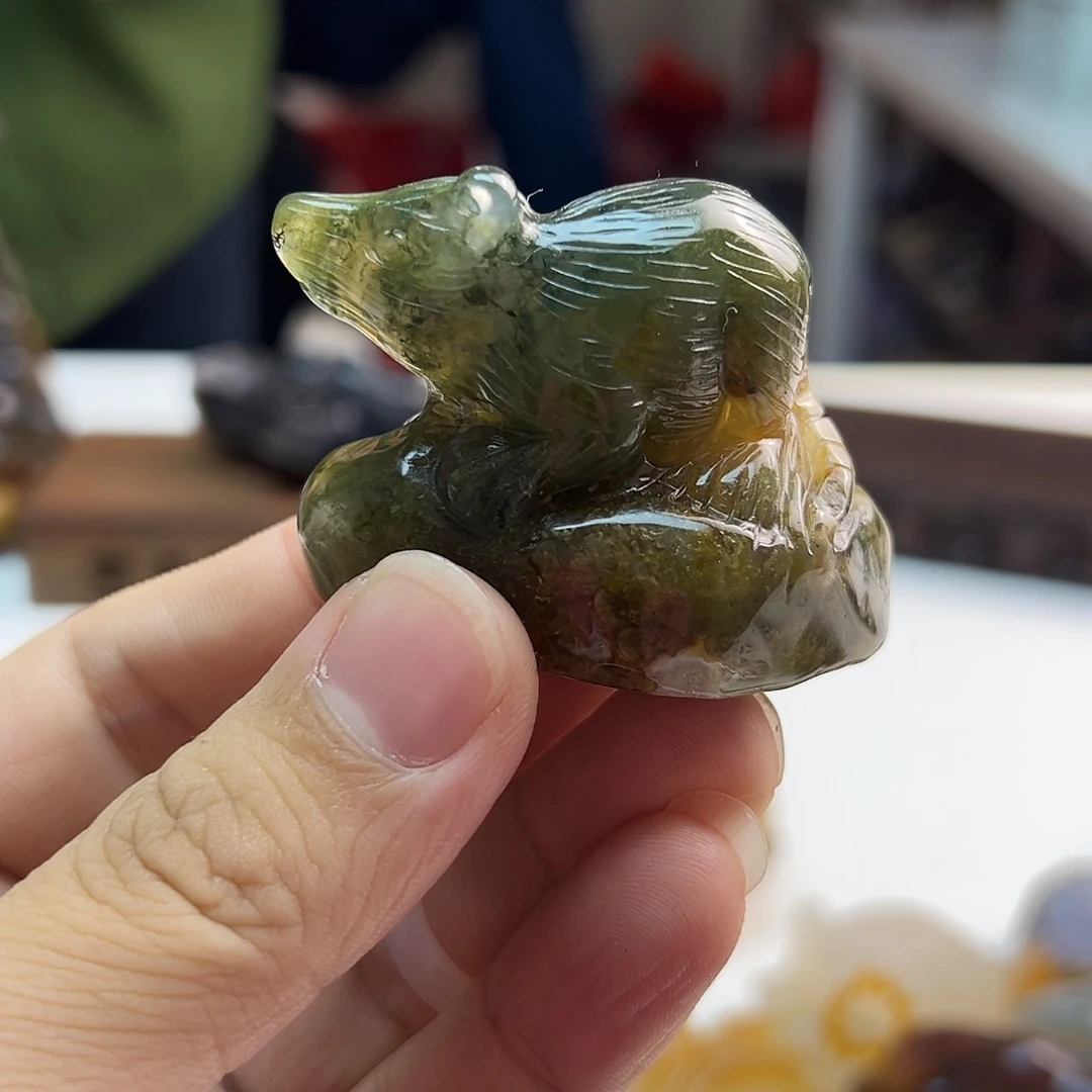 玛瑙/玉髓未镶嵌吊坠(不含链)