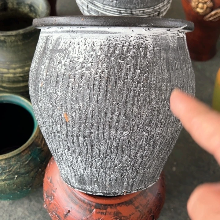 13.9-1微瑕水缸灰土陶