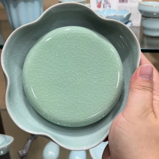 瓷片陶瓷茶具汝瓷茶具