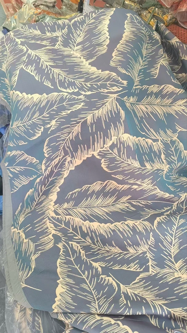 【牛哥福利】家大叶大-蓝高端轻奢床盖2.4*2.6米