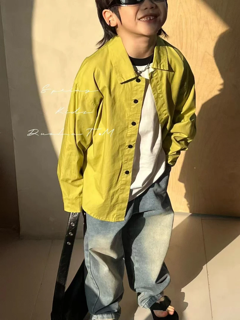 男童女童春款秋冬棉服外套