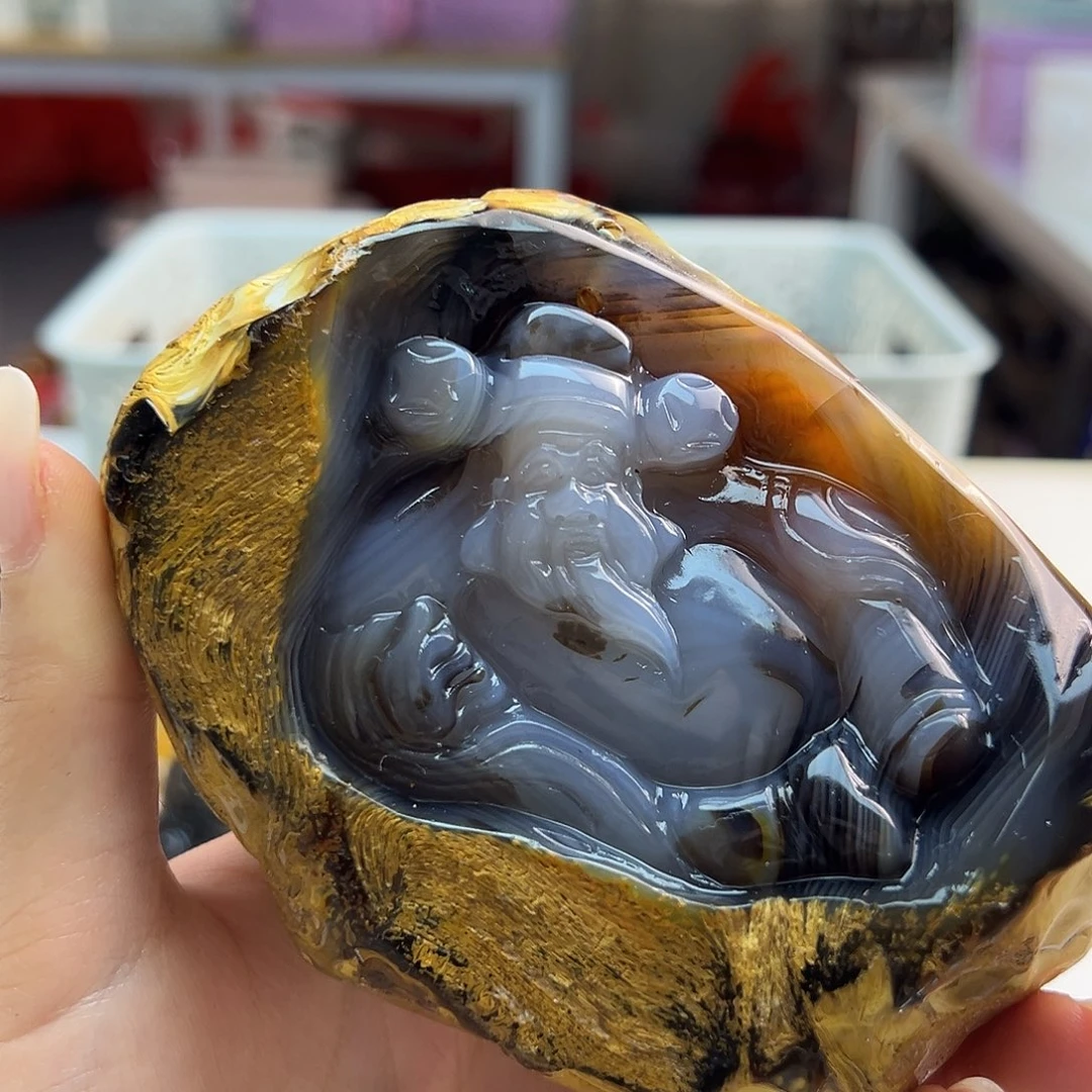 玛瑙/玉髓未镶嵌吊坠(不含链)