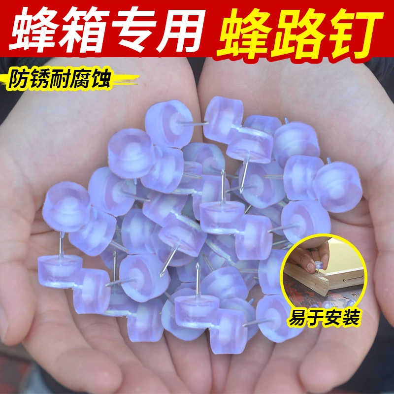 蜂荣巢框蜂路钉新手养蜂全套带框巢础中蜂意蜂中蜂专用养蜂工具