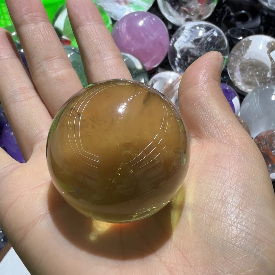 摆件黄晶未镶嵌未镶嵌天然水晶摆件