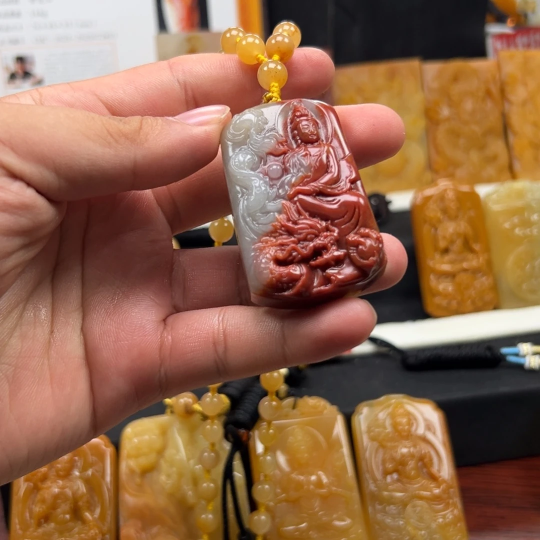 石英质玉（黄龙玉）未镶嵌多样性发货，发其一