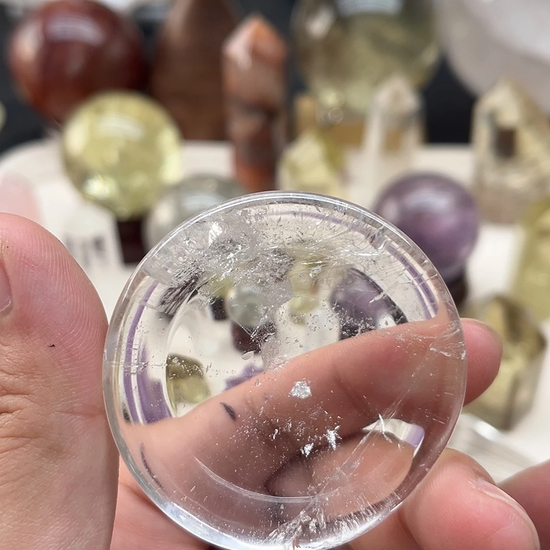 珠宝半成品水晶未镶嵌79 透 白水晶底座