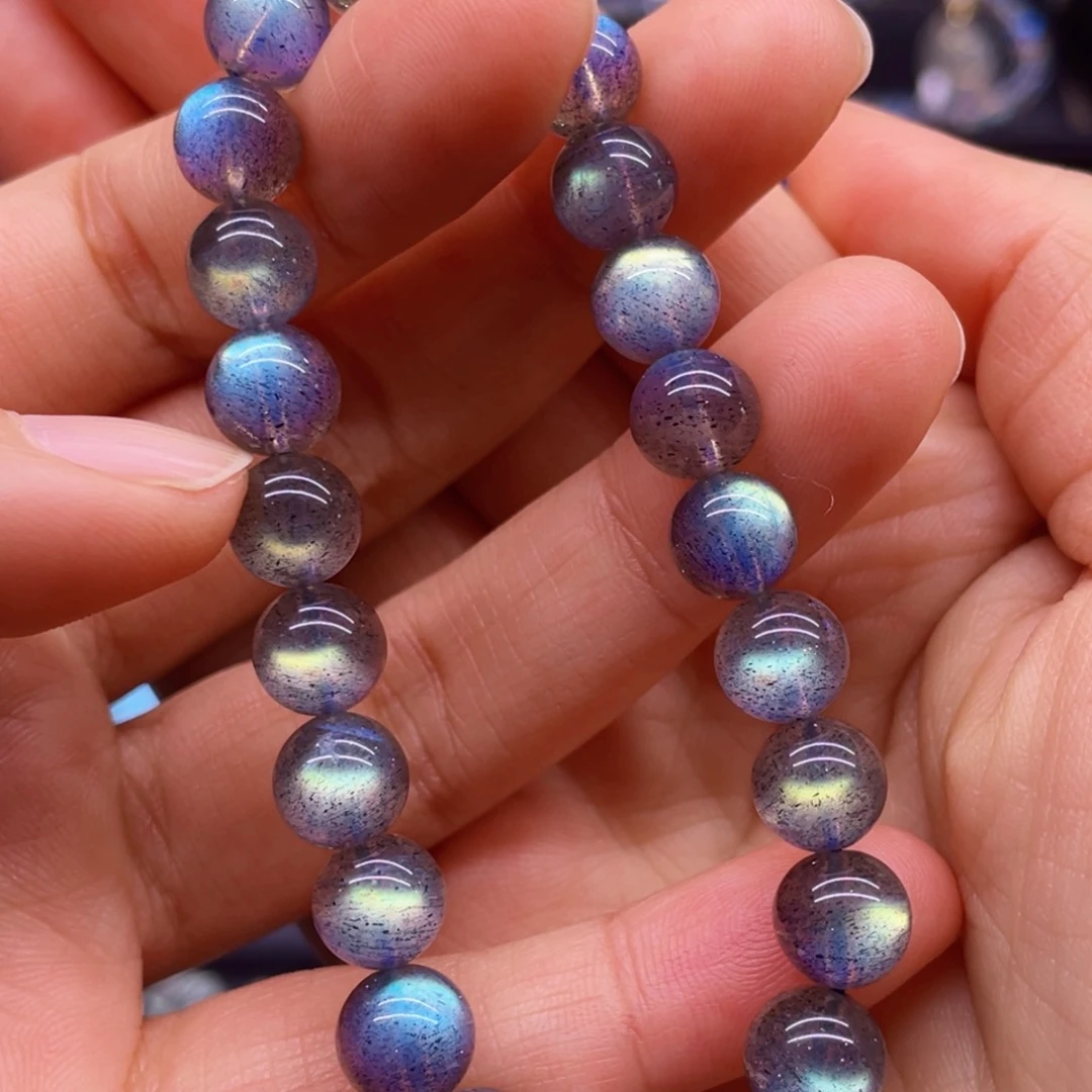 未镶嵌手串长石8.2左右