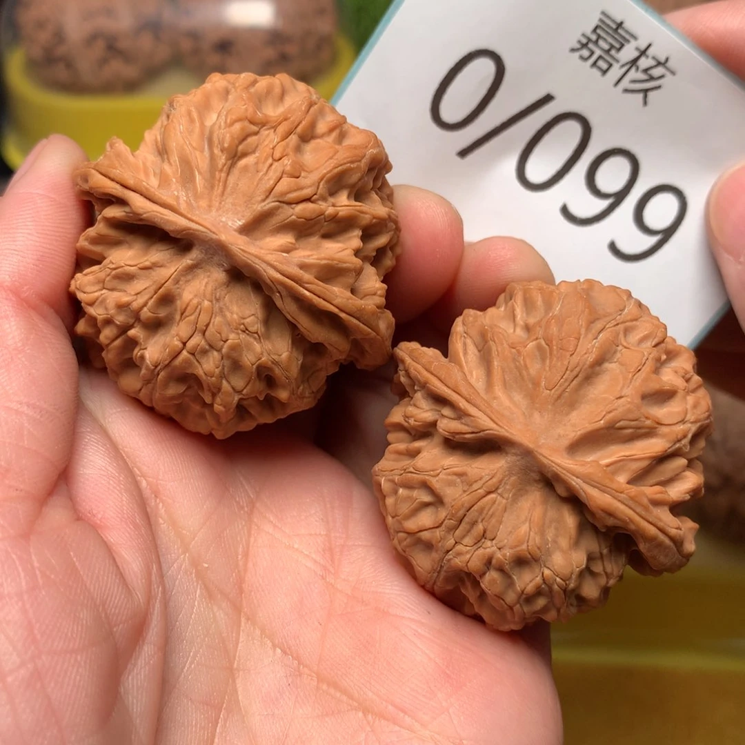 文玩核桃把件肉球苹果42