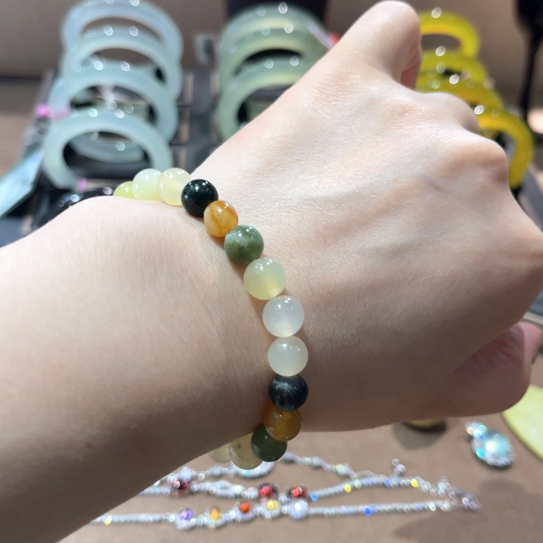 岫玉手镯未镶嵌手镯