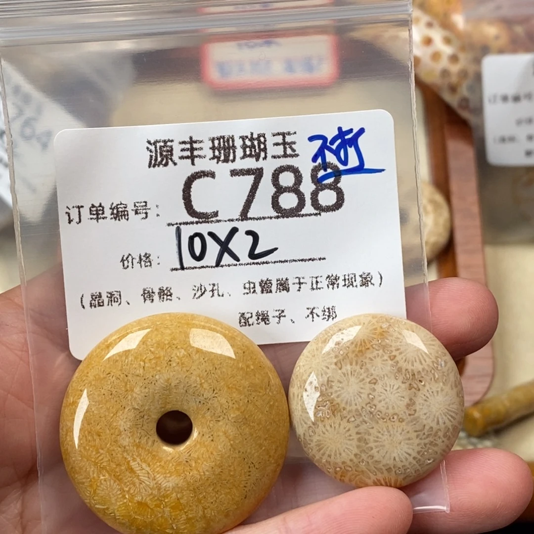 安***然硅化玉未镶嵌颈饰