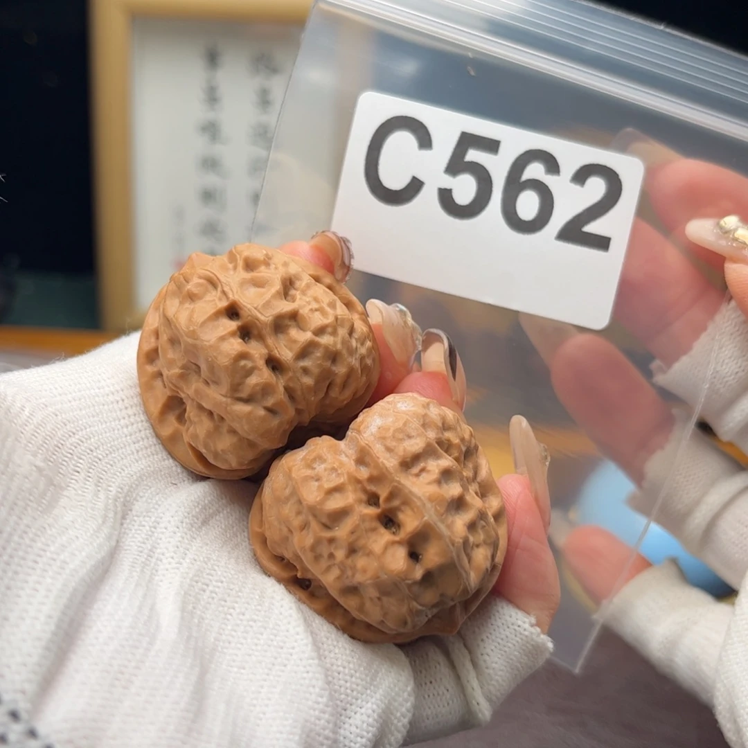 文玩核桃把件37蛤蟆头c562