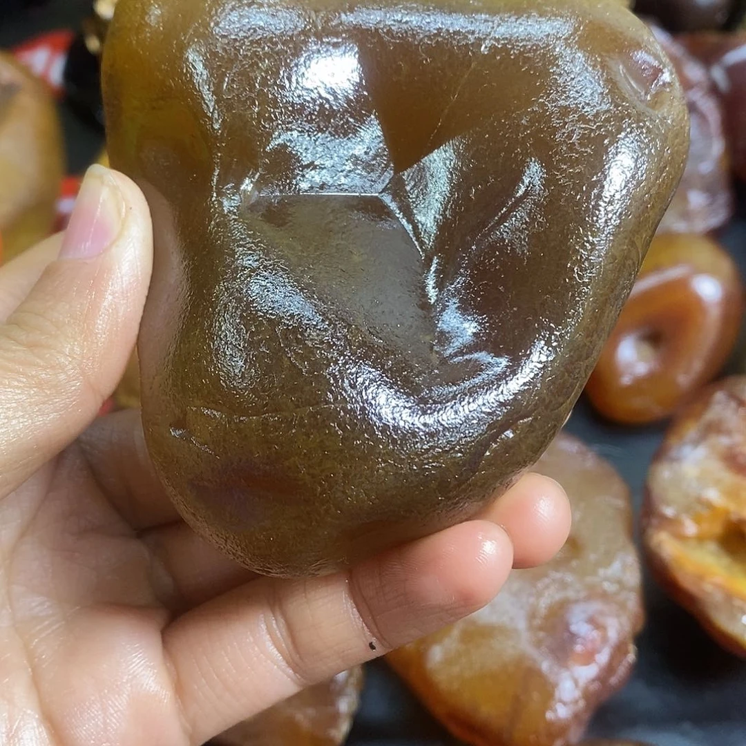 玛瑙/玉髓未镶嵌手把件