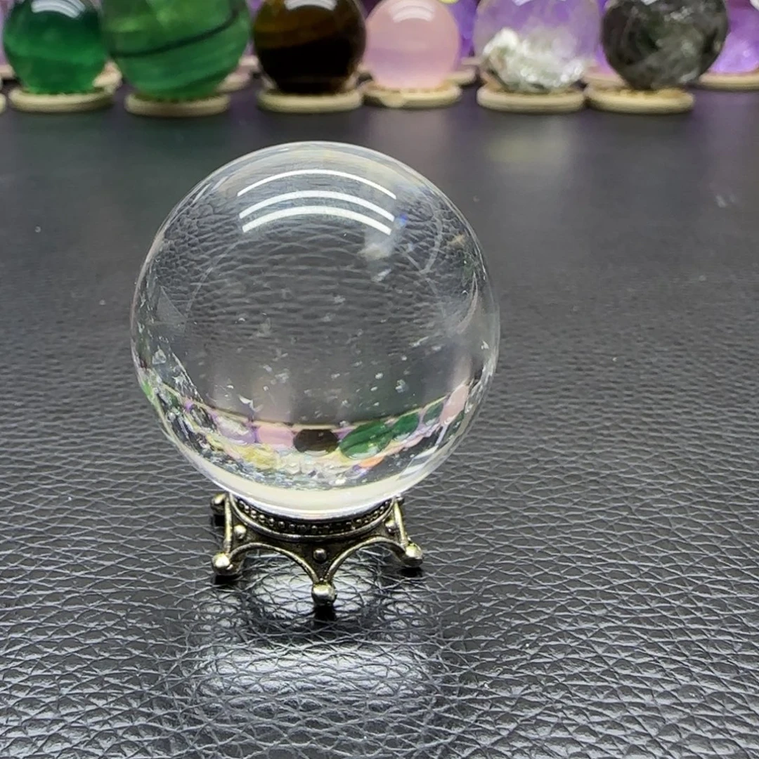 珠宝半成品水晶未镶嵌34mm