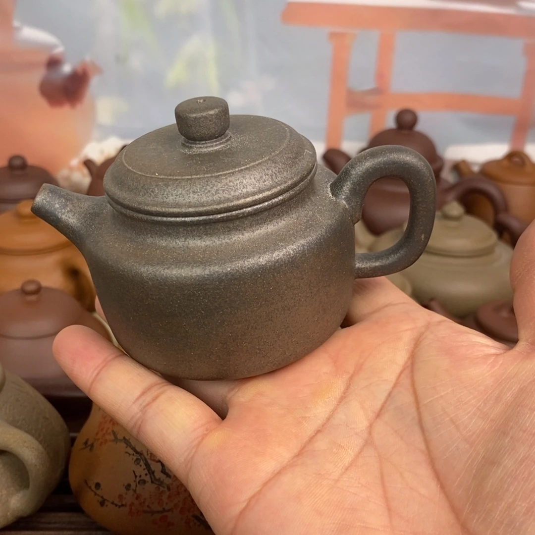茶壶紫砂还原烧德钟原矿精挑黄降坡150cc左右0添加