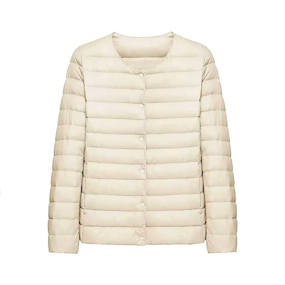 新国标白鸭绒轻薄羽绒内胆圆领可切换内搭内胆