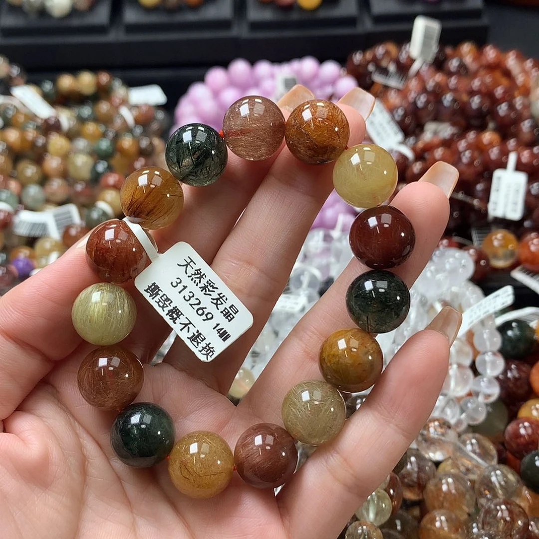 未镶嵌手链水晶，