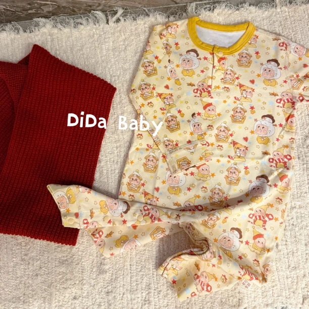 【星星圣诞】宝宝四季款长袖连体爬服卡通星星人集合圣诞系列