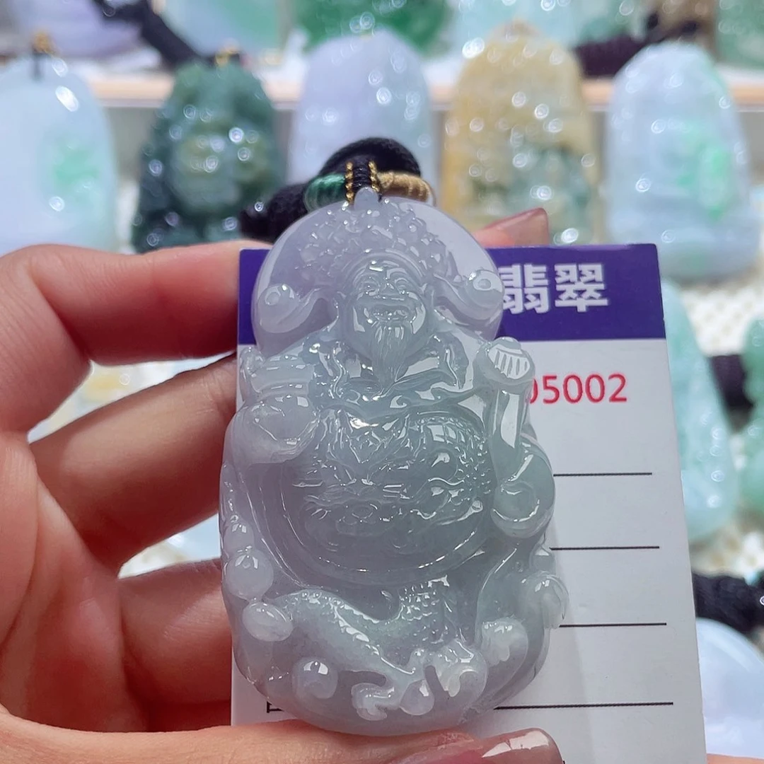 颈饰未镶嵌翡翠财神