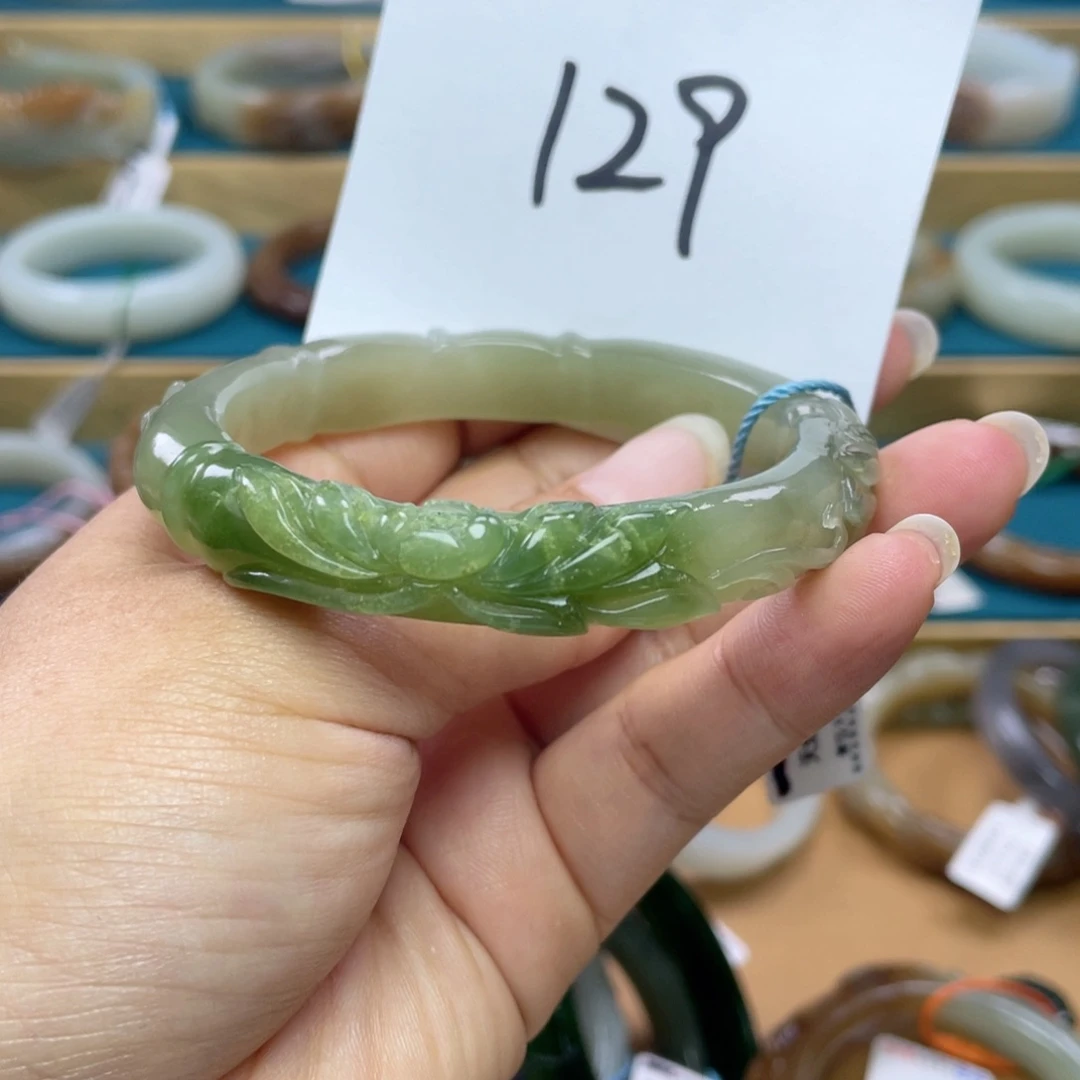 未镶嵌手镯和田玉圈口59