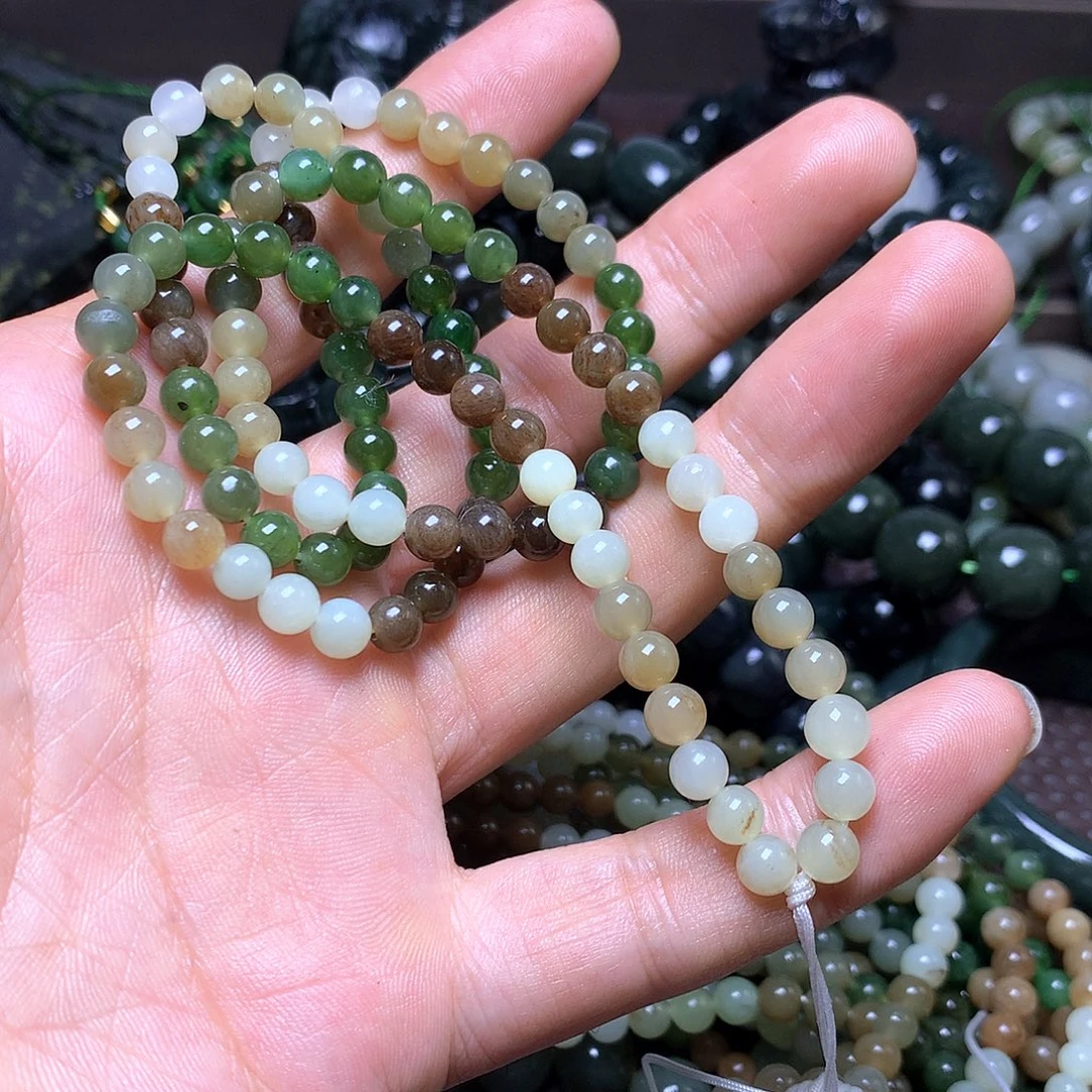 未镶嵌手串和田玉6