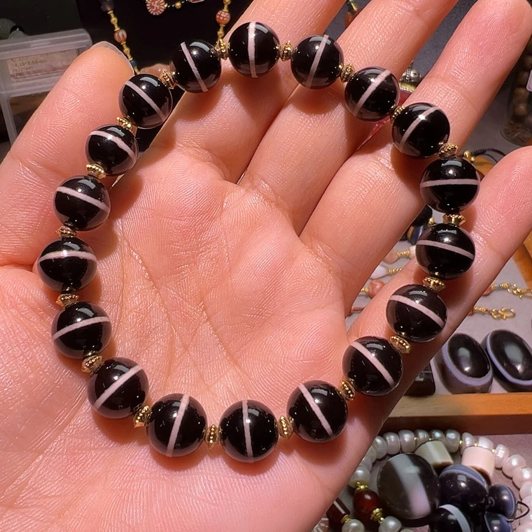 玛瑙/玉髓未镶嵌手链