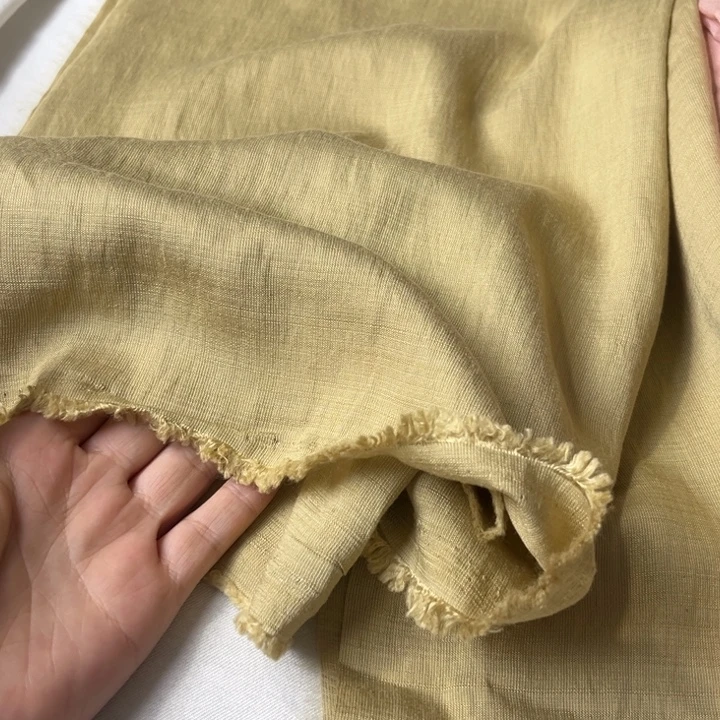 棉混纺米黄麻棉2米