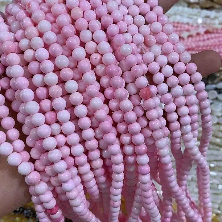 一条6mm女黄贝圆珠