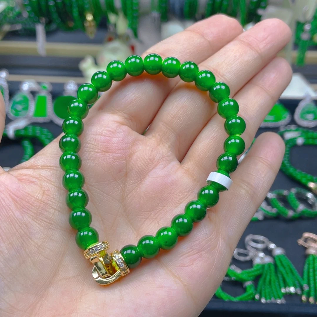 未镶嵌手链翡翠手链7