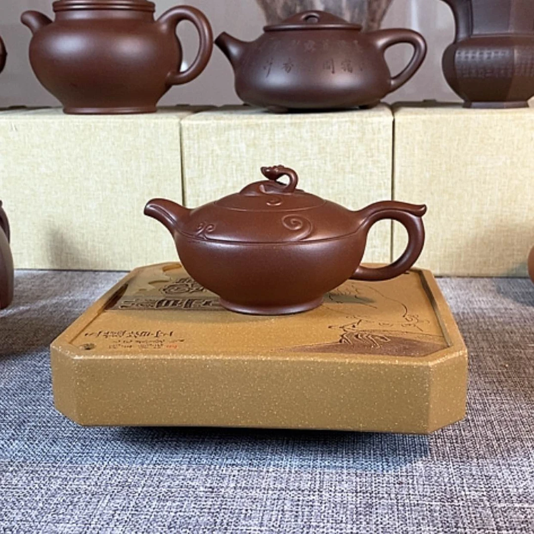 【闪购商品】茶壶紫砂竹***：宜兴紫砂壶收藏