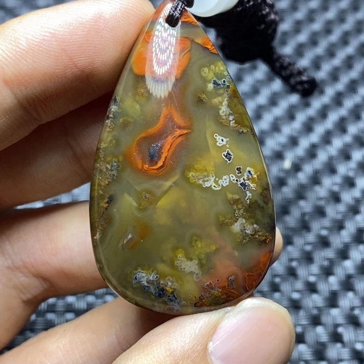 黄***锅玛瑙/玉髓未镶嵌1