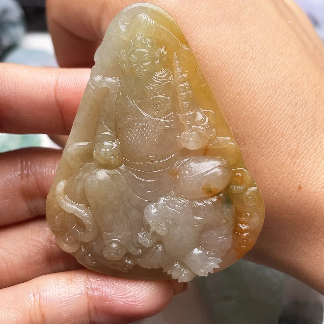 定制翡翠未镶嵌隐****店天然