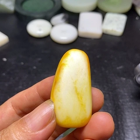 和田玉未镶嵌摆件