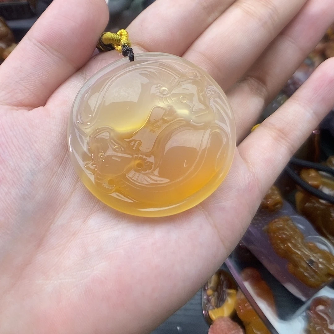 玛瑙/玉髓未镶嵌颈饰