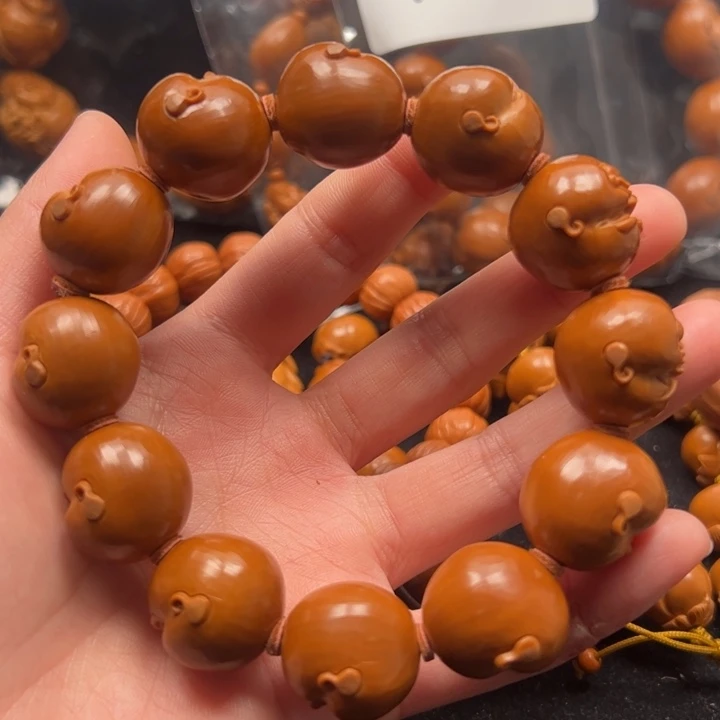 红***号橄榄核吊坠20百态