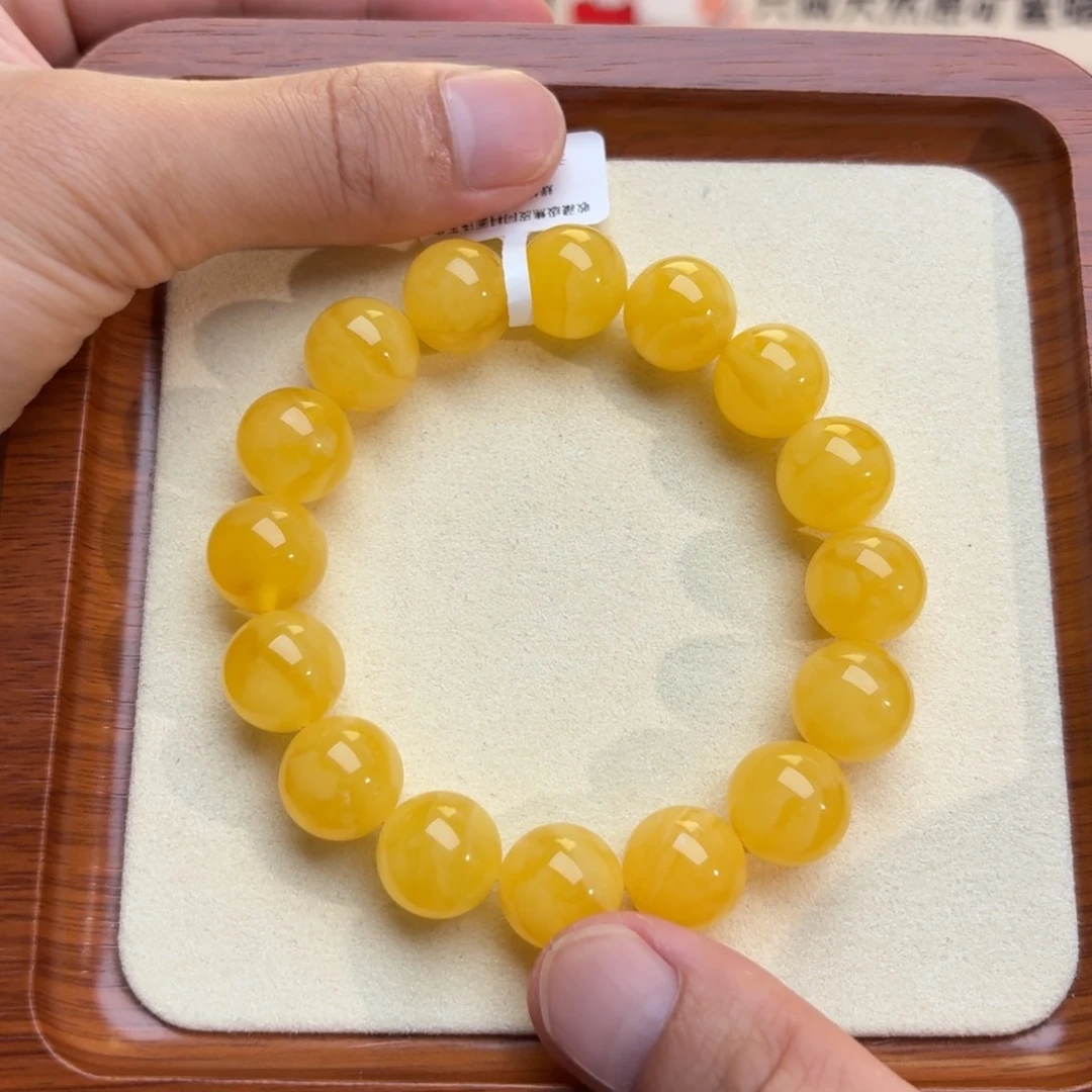 琥珀未镶嵌裸石14.1mm溶洞妖花意境焦皮同料，378