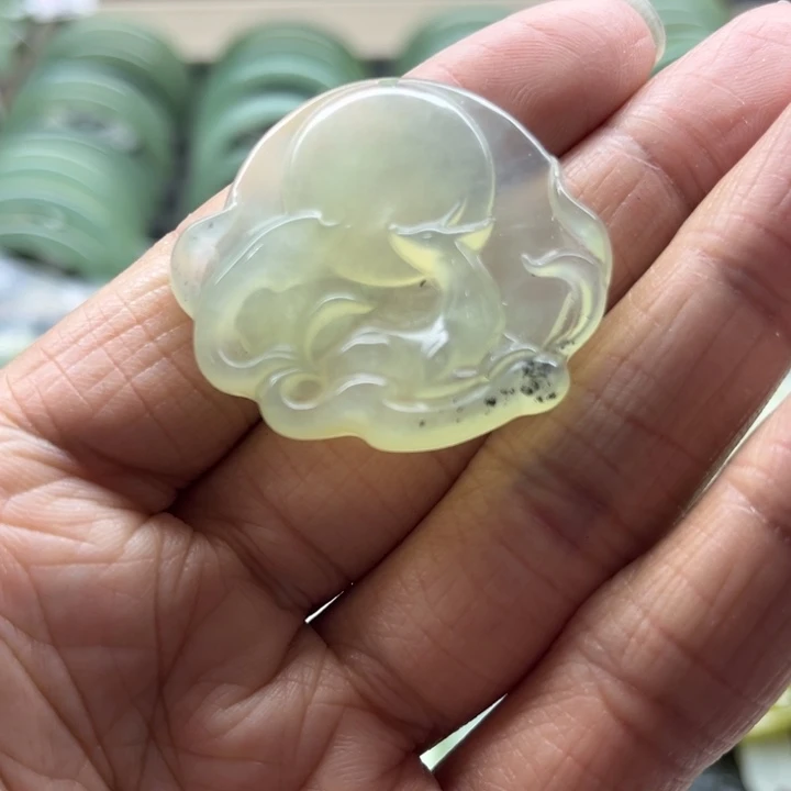 蛇纹石玉未镶嵌手镯26