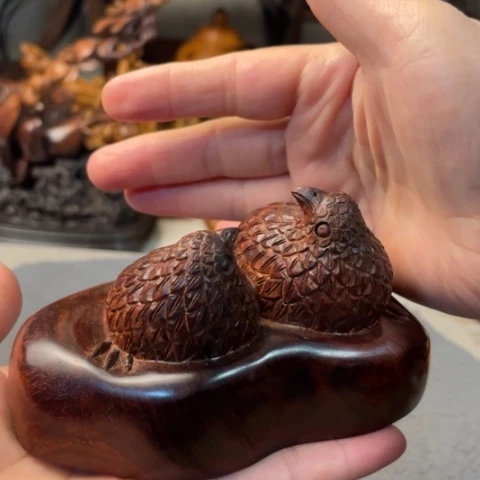 【闪购商品】小叶紫檀把件…………………