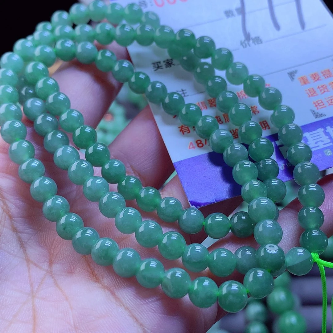 未镶嵌手链翡翠手串