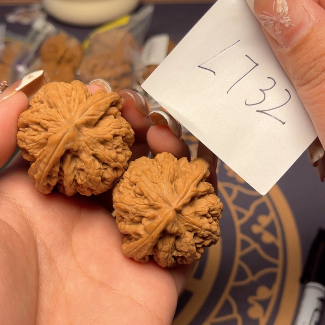 文玩核桃把件粗筋43