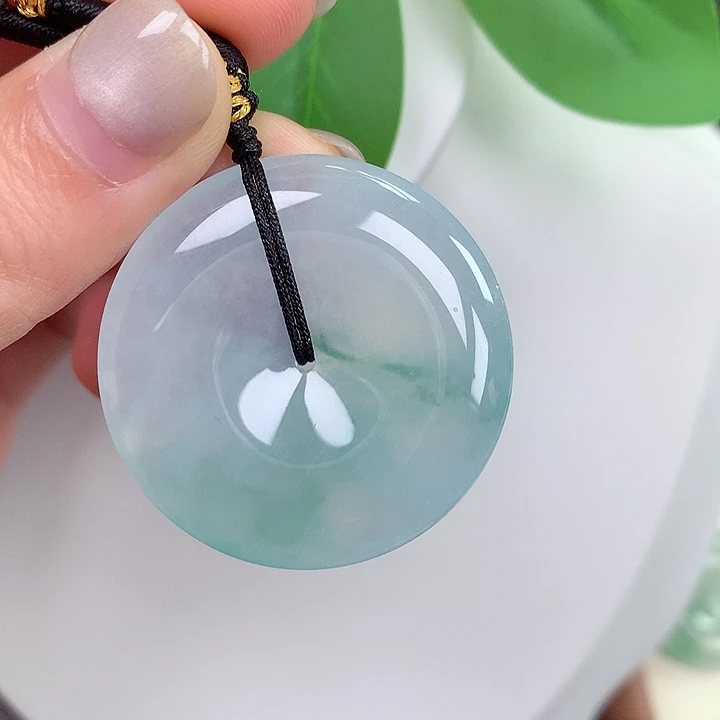 翡翠未镶嵌颈饰24:35-6.1